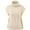 NATURAL, variant on FashionMille Women Oversized Regular Fit Cable Knitted Vest Sweater High Neck Pullove Top