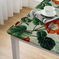 thumbnail image 5 of BANET  Spring Tablecloth  Rectangular, Watercolor Floral Flowers Washable Table Cover for Party Picnic Dinner Decor white, 5 of 8