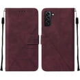 thumbnail image 2 of for Galaxy S23 Plus Wallet Case with Card Holder PU Leather with Kickstand Card Slots Phone Case Durable Magnetic Closure Shockproof Protective Cover Case for Samsung Galaxy S23 Plus Red YBS, 2 of 11