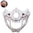 thumbnail image 2 of Máscara - Tiger Ye Yaksha Dragon God Tengu Black Tortoise, Resin Latex Skull Scary Horror Ninja Mask Costume Props Adepaton 221678-2, 2 of 9