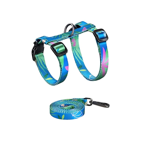 GASTROPOD Cat Harness And Leash Set Escape Proof Soft Adjustable Kitten Harness Walking Travel Traction Rope for Small Medium Large Cats