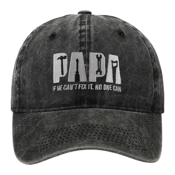 CYSFASHION Womens Baseball Cap Low Profile Tennis Adjustable Sports Trendy Washed Dad Hat Black