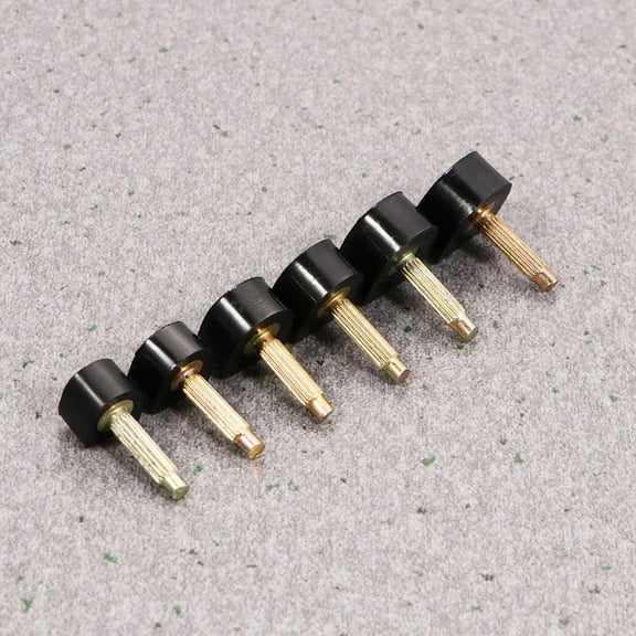 Niceauty 24pcs Replacement Heel Tips Comfort Enhancement TPU Black for Women