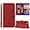 Red, variant on S22 Case Wallet 2022, for Galaxy S22 Case,[Wrist Strap][Card Holder Slots][Kickstand] Premium PU Leather S22 Phone Cases Flip Cover  Protective for Samsung Galaxy S22 Case (Black)