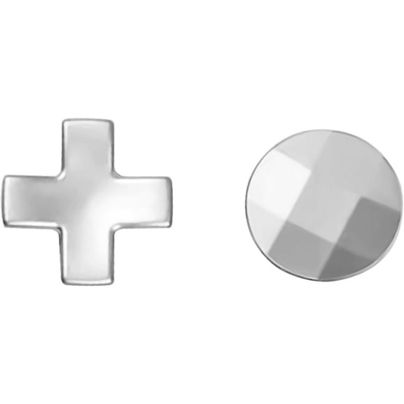 TRAHOO-2 Pcs Metal D-Pads Replacement Parts Directional Pad Kits for Xbox One Elite Xbox One Elite Series 2, Xbox Elite 2 Core Controller Buttons Paddles Accessories Silver (Silver)