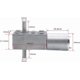 thumbnail image 3 of Turbine speed 24V DC motor. JGY370. Wheelchair devices, torque selflocking motor (Color: Mot 23rpm Motor bracket)., 3 of 5