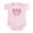 Petal Pink, variant on CafePress - Hit The Jackpot With Me! Baby/Toddler Bodysuit - Baby Light Bodysuit, Size Newborn - 24 Months