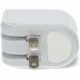 thumbnail image 2 of AddOn USB 2.0 5V Wall Adapter Plug White USAC2USB5V24AW, 2 of 8