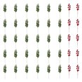 thumbnail image 4 of Arrangement Floral Élégant de Baies Rouges avec Aiguilles et Vase pour Table à Manger, 4 of 6