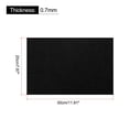 thumbnail image 2 of Uxcell 12 Pcs Soft Felt Sheets Fabric Craft Sheets Black 7.87" x 11.81", 2 of 7
