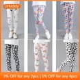 thumbnail image 2 of Leggings para niñas, pantalones pitillo florales informales con estampado de arcoíris para niños, pantalones ajustados para niños pequeños, adolescentes de 2 a 9 años Tan Jianjun  unisex, 2 of 2