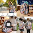 thumbnail image 2 of Kuiaobaty Boho Mandala Print Backpack and Lunch Box Set for Teens Highland Cow Print Backpack Pencil Case with Zipper Insulated Portable Lunch Bag and Water Bottle Sleeve for School, 2 of 6
