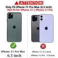 thumbnail image 2 of Funda para iPhone 11 Pro Max YZOK a prueba de golpes morada, 2 of 6