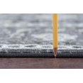 thumbnail image 4 of Traditional 5x8 Area Rug (5'3'' x 7'3'') Oriental Gray, Charcoal Living Room Easy to Clean, 4 of 9
