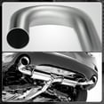 thumbnail image 6 of DNA Motoring 2.5" OD 45 180 Degree U Shape Mild Steel Fit Exhaust Pipe Tailpipe Tube Bend, 6 of 6