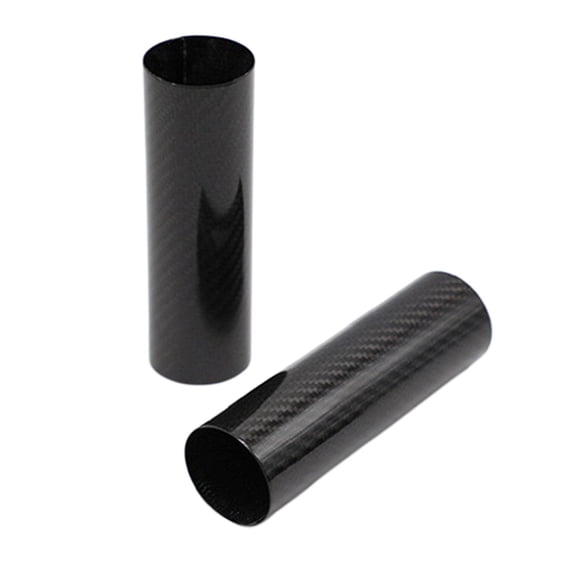 2Pcs Motorcycle Front Fork Shock Protector Carbon Fiber for Bike 17cm