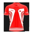 thumbnail image 3 of Canada Full Zipper Bike Short Sleeve Cycling Jersey  for Men - Size 3XL, 3 of 4