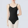 thumbnail image 4 of QHFBli Ballet Leotards for Women, Backless Camisole Bodysuit With Adjustable Straps, Full Lining Dancewear, 4 of 5