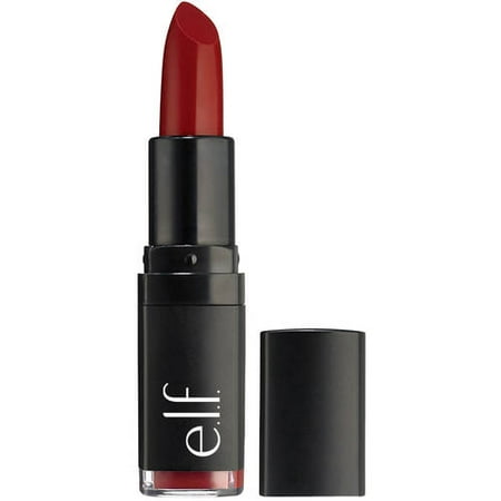 e.l.f. Velvet Matte Lipstick, Ruby Red, 0.14 oz (Best Colorbar Velvet Matte Lipstick)