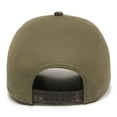 thumbnail image 5 of Outdoor Cap Camo Brim Baseball Hat – High Profile Structured Hunting Cap, Adjustable Snapback, One Size, Green, 5 of 6