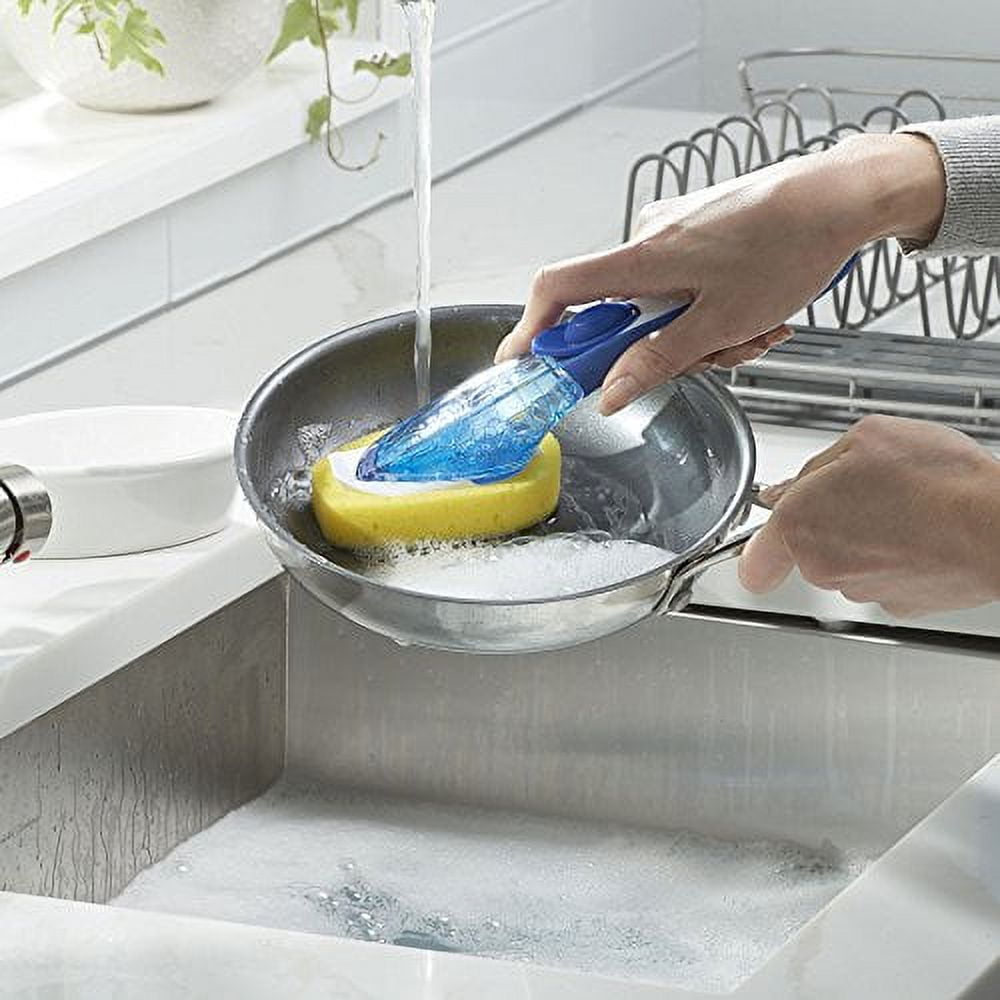 Dish Soap Dispensing Sponge Brush – Emmeistar