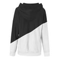 thumbnail image 3 of Vedolay Hoodies for Women's 2023 Oversized Hoodies Long Sleeve Shirts Pullover Fall Clothes with Pockets,Black XL, 3 of 5
