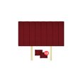 thumbnail image 1 of Cabecera Matrimonial Moderna Dotico - Rojo DOTICO MUEBLES Moderno Matrimonial, 1 of 3