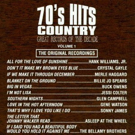 Various Artists - 70's Country Hits 1 / Various - CD