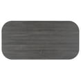 thumbnail image 5 of SAFAVIEH Tealla Modern 2 Door Wood Coffee Table, Distressed Black/Gold, 5 of 10