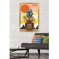 thumbnail image 2 of Star Wars: The Mandalorian - Geo Pop Sunset Wall Poster, 22.375" x 34", Framed, 2 of 3