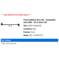 thumbnail image 2 of Front Stabilizer Bar Link - Compatible with 2008 - 2013 Volvo C30 2009 2010 2011 2012, 2 of 2