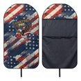 thumbnail image 5 of KUIFORTI 250th Eagle Towel Car Seat Cover for Cars, Trucks, SUVs Waterproof Workout Seat Protector for Gym,Workout,Beach,Hiking,Running Swimming, 5 of 7