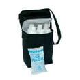 thumbnail image 3 of J.L. Childress Six Bottle Breastmilk and Baby Bottle Bag, Includes Ice Pack, Black, 3 of 8