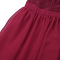 thumbnail image 7 of RUNQHUI Kids Girls Christening Halter Sundress Pageant Easter Evening Gown Bridesmaid Birthday Party Burgundy 16, 7 of 7
