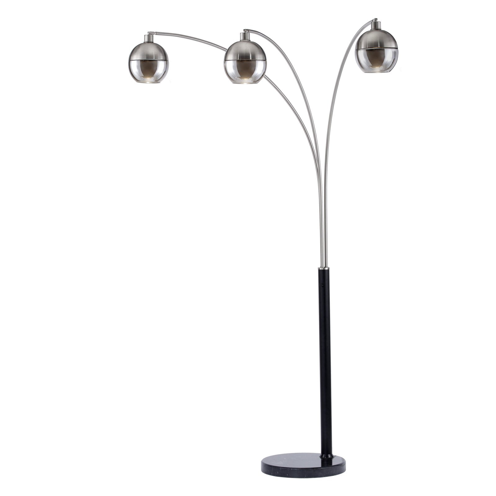 Nova Of California Orson 3 Light Arc Floor Lamp Brushed Nickel Nova Of California Orson 3 Light Arc Floor Lamp Brushed Nickel Com