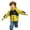 Q18 Yellow, variant on Mifsaly Boys Windbreaker Jacket Zip Up Hooded Jackets Color Block Windproof Lightweight Outerwear with Zipper Pockets for Fall Outdoor