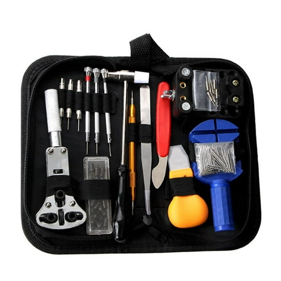 147pcs Watch Repair Kit Watch Link Removal Tool Watch Tool Kit Professional Watch Repair Tools With Carrying Bag