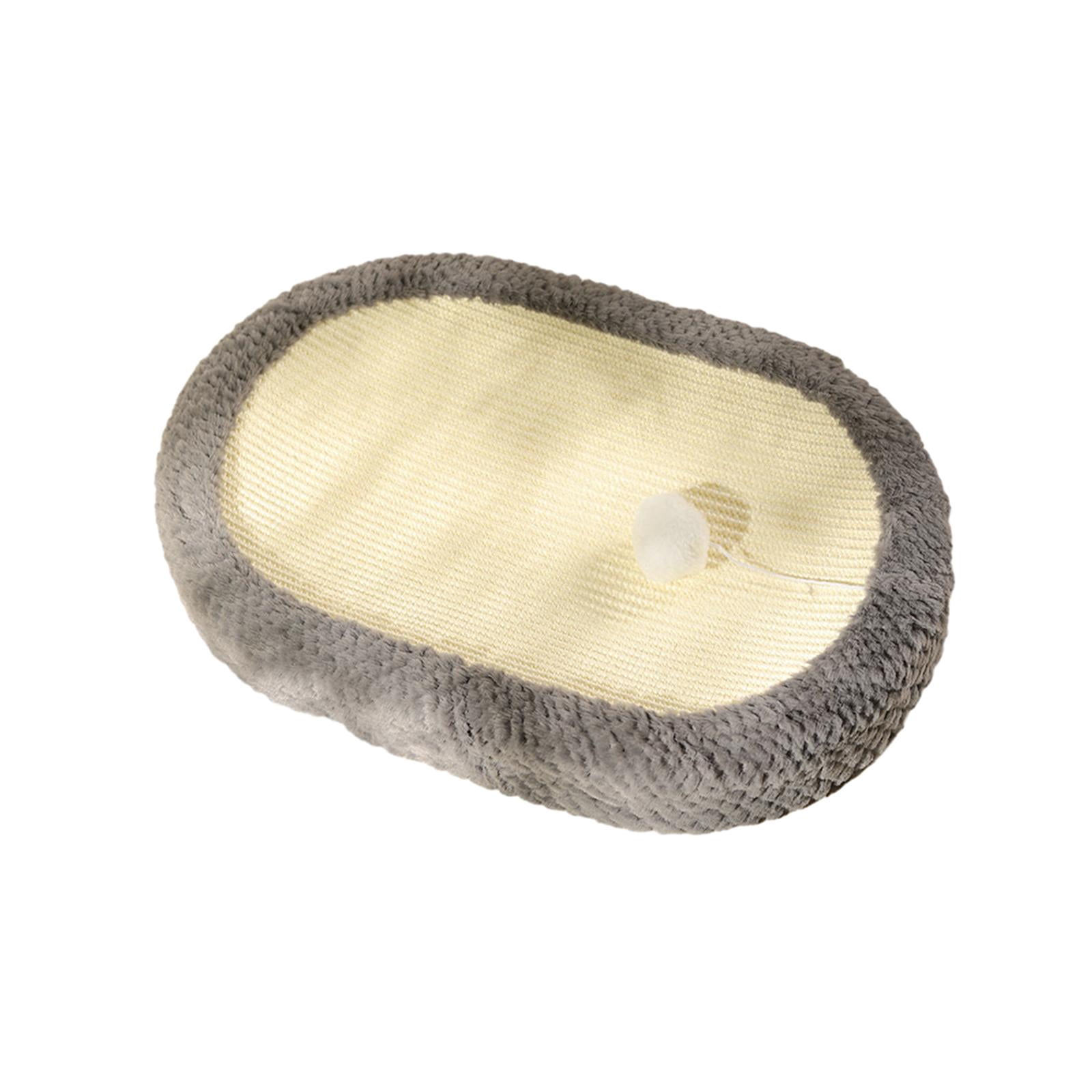 Cat Scratcher Bed Portable Sleeping Nest Sofa Grinding Claws Cat Scratch Pad Gray