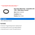thumbnail image 2 of Rear Outer Wheel Seal - Compatible with 1998 - 2008 Subaru Forester 1999 2000 2001 2002 2003 2004 2005 2006 2007, 2 of 2