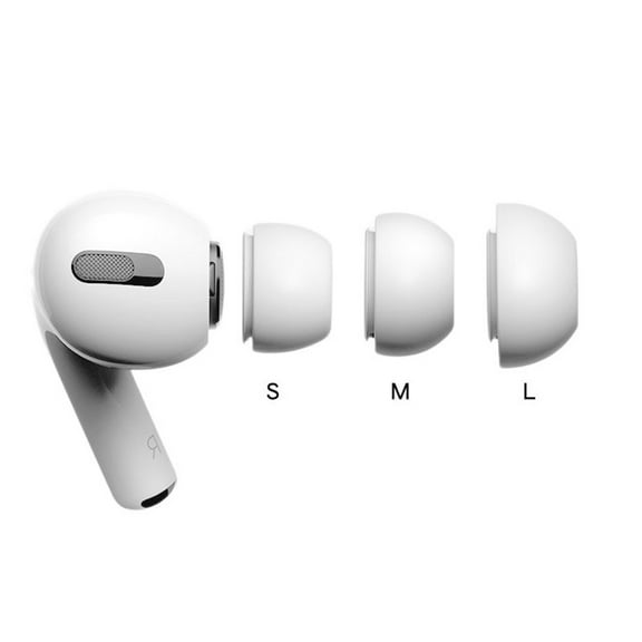 BESTOYARD Ear Buds Cover Silicone 1 Pair White Back to School