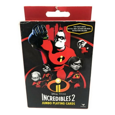 Incredibles 2 Jumbo Playing Cards