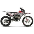 thumbnail image 4 of Trailmaster JHL Pro Series TM MX250 Dirt Bike Electric Start, Extended Frame, 21 inch Front tire, 35.4" seat Height Manual Trans (Red), 4 of 9