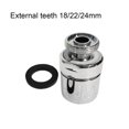 thumbnail image 4 of serony Brass Faucet Extender Adapter Aerator Water Saving Tap Filter Bidet Nozzle Kitchen Home Improvement Daily Tools Hardware 18mm, 4 of 9