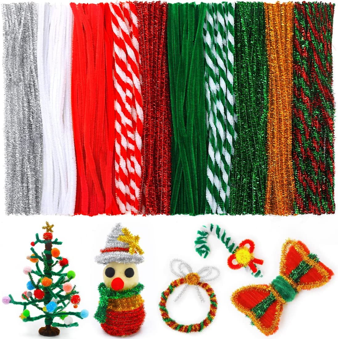 Libima 3800 Pcs Pipe Cleaners Bulk 20 Colors Christmas Pipe Cleaners Craft  Supplies Chenille Stems Pipe Craft Making Art Supplies for DIY Project Arts