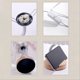 thumbnail image 5 of Three-Color Bedroom Sleep Lamp USB Vintage Pleated Fabric Table Lamps, 5 of 5