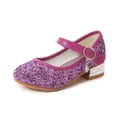 thumbnail image 6 of Girls Sandals Dress Shoes for Kids Heels Party Performance Glitter Non Sole Toddler Jellies Slides for Big Kids Slides Youth Girls Jelly Sandals for Baby Girls Slide Girls Baby Girl Sandals, 6 of 8