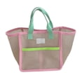 thumbnail image 5 of fenteer Mesh Beach Tote Bag Pouch Travel Cosmetic Bag for Shopping Swimming Bathroom, 5 of 8