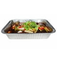 thumbnail image 4 of Pack of 10 Aluminum Foils Tray Disposables Takeaway Container Convenient Storage Box Practical Bakings Pans, 4 of 9