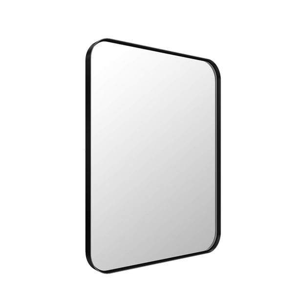 Wall Mirror For Bathroom 16x20 Inch, Wall Mirror Black Metal Frame