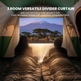thumbnail image 7 of Gianna 8-Person Waterproof Family Camping Tent with Room Divider, Easy Setup Large Tent for Car Camping & Outdoor Adventures, Green, 7 of 7